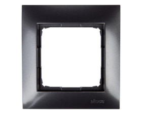 Simon 54 Premium Ramka pojedyncza antracyt DR1/48