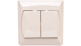 Akcent Łącznik Schodowy Podwójny Beżowy Łp-10A/01