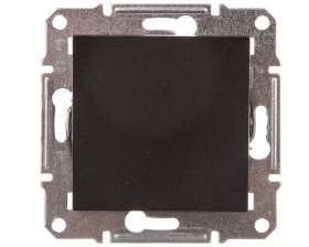 ASFORA Łącznik krzyżowy (z. śrub) bez ramki antracyt EPH0500371