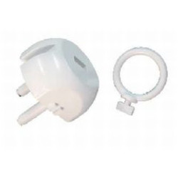 Zaślepka gniazda ZG-1 biała /5szt/ ABEX W-10151