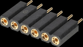 10120935 Precision Pin Header 2,54mm 1x6