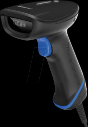 NLS-HR2300-SA Barcode scanner, 2D, USB, HR23 Dorada, with stand