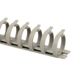 Elastyczny kanał do przewodów 30mm ciemno szary (taśma) 500mm RK-OVK30_LB