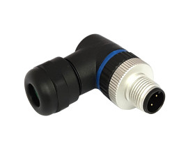 Złącze wielostykowe przemysłowe 5-pinowe M12, panelowe Wtyczka Bulgin