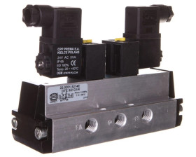 Zawór rozdzielający 24V AC 1MPa DTE 5/2 G1/4 22.0201.5214E