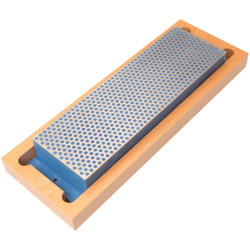 DMT W8C Diamond Whetstone 200mm Wooden Box Blue 325 Grit Coarse