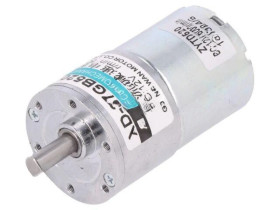 DF-FIT0492-A Silnik: DC z przekładnią 12VDC 2,19A Oś: nacięcie D 45obr./min