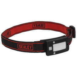 Sealey LED360HT Rechargeable Head Torch 2W COB LED Auto Sensor Black