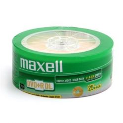 DVD+R MAXELL 8.5GB D.L. SP.25