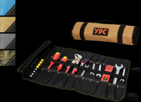 BG00011BKSD "VarioRoll XL" tool roll bag, sand-black, 56x34 cm