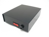 T21 Obudowa metalowa T-21 wymiary: 120 x 40 x 140 mm - czarna - pełna