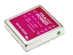 Przetwornica DC-DC, 40W, Uwe 9 → 36 V DC, Uwy ±15V dc, Iwy ±1.35A, TRACOPOWER