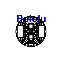 Pololu 1501 – Podwozie robotyczne RRC04A 5&quot; akryl czarny