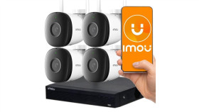 Zestaw Do Monitoringu Wifi Imou Wi-Fi Kit Lite Kit/Nvr1104hs-W-S2/4-F22