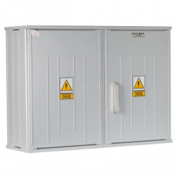 Obudowa termoutwardzalna STN 80x58 / 800x580x250mm płaski daszek, lakierowana (zawiera kątowniki) IP44 IK10 INCOBEX