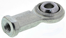 Końcówka pręta, typ: Żeński, M5 x 0,8 żeńskie, Stal