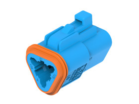 Złącze samochodowe 3-pinowe TE Connectivity 2-rzędowe Żeński 13A DT06-3S Kabel Kabel wTYK 3-DROŻNY