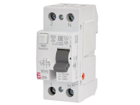 Wyłącznik różnicowoprądowy 2P 40A 100mA typ A EFI-P2 A 40/0.1 002061122 ETI