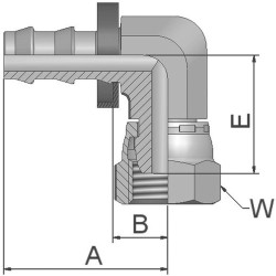 Złączka, Parker Mosiądz