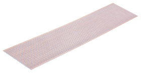 Płytka uniwersalna jednostronna, 454.66 x 95.1 x 1.6mm, raster 2.54 x 2.54mm, FR4, RS PRO