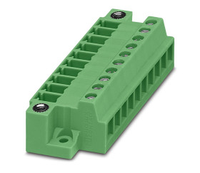 Złącze PCB 10 -pinowe raster 3.81mm Montaż na kablu Żeński Phoenix Contact