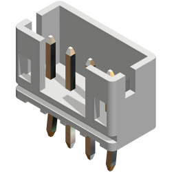 EDAC 140-504-415-001 Pin Housing PCB 4 Pins 2mm Contact Spacing