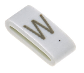 Oznaczniki kabli Wsuwany HellermannTyton zakres 1.8 → 6.3mm Pre-Printed Cable Markers ilość 100