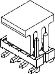 Molex 877591274 Listwa kołkowa, męska, standardowa 1 szt.
