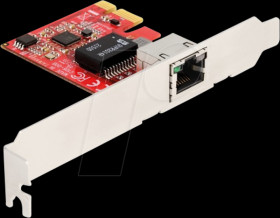 90100 Network card, PCIe, 2.5 Gigabit Ethernet, 1x RJ45