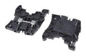 Blok zacisków przelotowych Entrelec poziomy: PodwójnyŚruba ZS4 raster: 5.2mm 32A 1 kV AC