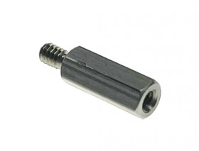 Tulejka dystansowa Z/W #4-40 12.7mm, nierdzewna