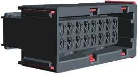 Złącze samochodowe 16-pinowe TE Connectivity 2-rzędowe Żeński Junior Power Timer Montaż na kablu Połączenie zagniatane