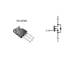 MOSFET N-kanałowy 20 A TO-247AC 850 V
