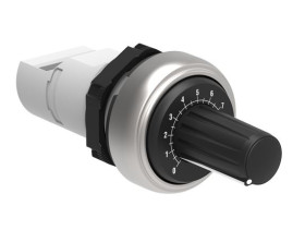 Potencjometr typ Obrotowy Lovato średnica wału 22 mm 1W