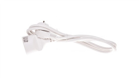 Przedłużacz 1-Gniazdo Z/U 1,5M /H05vv-F 3X1/ Biały P0111