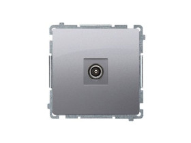 SIMON BASIC Gniazdo antenowe pojedyncze końcowe (moduł) srebrny mat (zastępuje BMAK1.01/..) BMAK3.01/43 KONTAKT SIMON