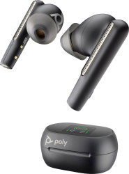 HP Poly Voyager Free 60+ Słuchawki douszne Bluetooth stereo czarny Wyciszanie hałasów zestaw słuchawkowy, Indukcja, Wali