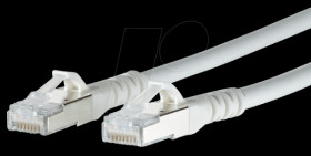 1308451588-E Patch cord RJ45 Cat.6A AWG26 S/FTP LSHF 1.5 m white