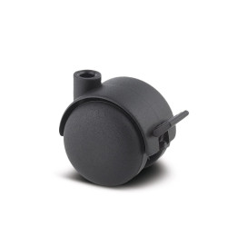 Koło samonastawne średnica kabla 50mm Tente 40kg wysokość całkowita 56mm