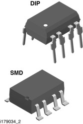 Transoptor VO1263AB MOSFET 1-kanałowy DIP 8 Vishay