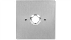 Aco Ins-Ob-60 Przycisk Zwierny Wyjścia, Podświetlany, Podtynkowy, Stal...