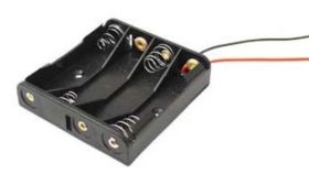 KOSZYK NA 4 BATERIE AAA (KOSZ-02059)