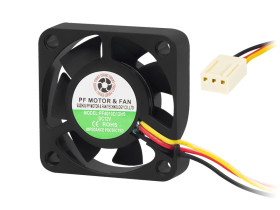 Wentylator 40x10mm 12V kulkowy