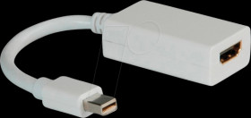 03.12.42 DisplayPort adapter, mini DP plug to HDMI socket