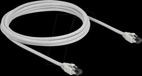 80561 Cat.8.1 patch cable, S/FTP, 3m, gray