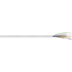 Kash 70I129 YR Signal Cable 2x2x0.80 mm² White 20m VDE 0815/0812