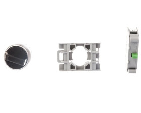 Przycisk sterowniczy 22mm czarny 1Z bez samopowrotu SP22-P.CZ-10.