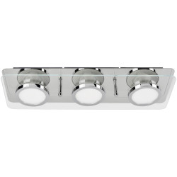 LightMe LM85622 Chromia LED Wall Light GU10 15W Monochrome Chrome