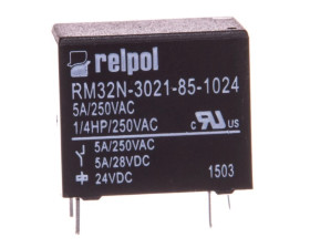 Przekaźniki miniaturowy 1Z 5A 24V DC PCB RM32N-3021-85-1024 2615024