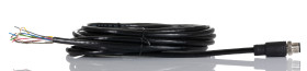 Przewód czujnik-siłownik ze złączem Złącze M12 liczba rdzeni 8 długość 5m Rodzaj A Męskie
